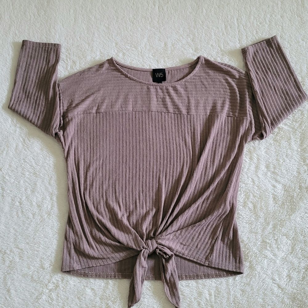 W5🖐️ by Anthropologie Ribbed Tie🎀 Bottom T - Picture 9 of 14